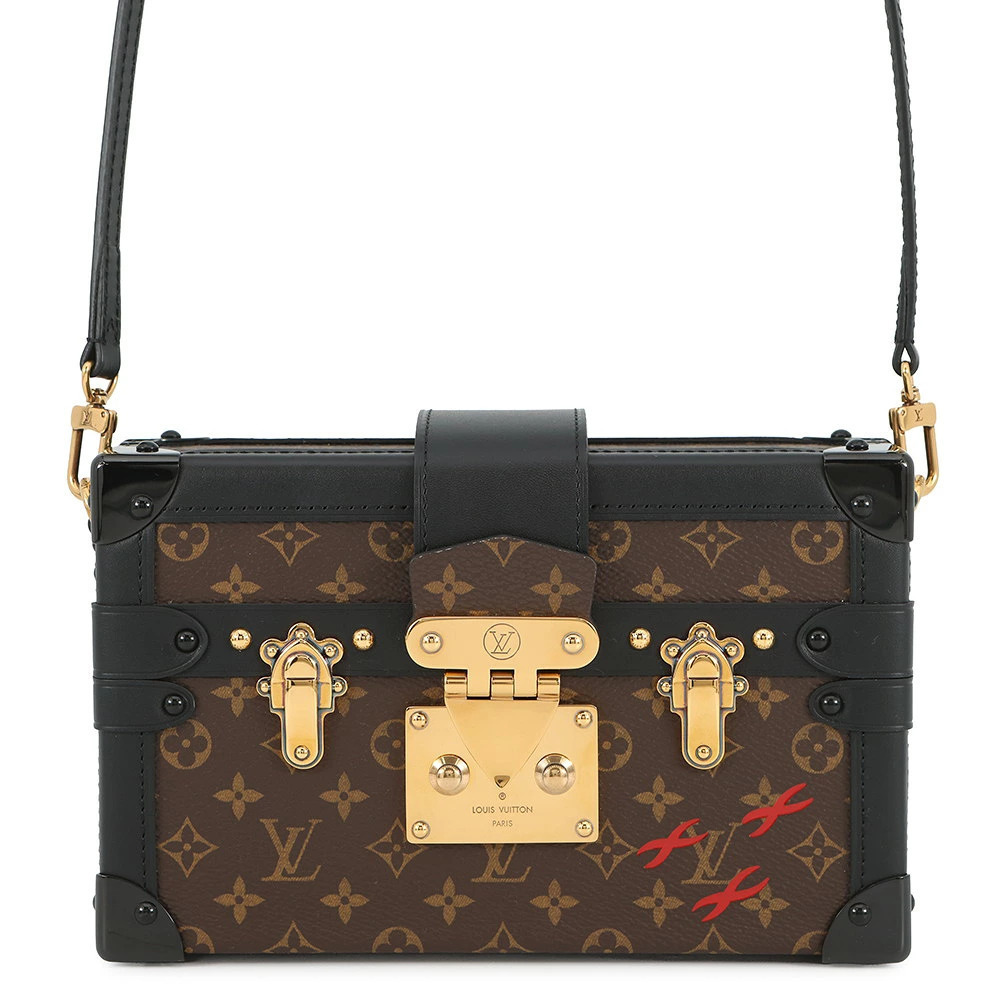 Louis Vuitton Monogram Malle Shoulder Bag Black
